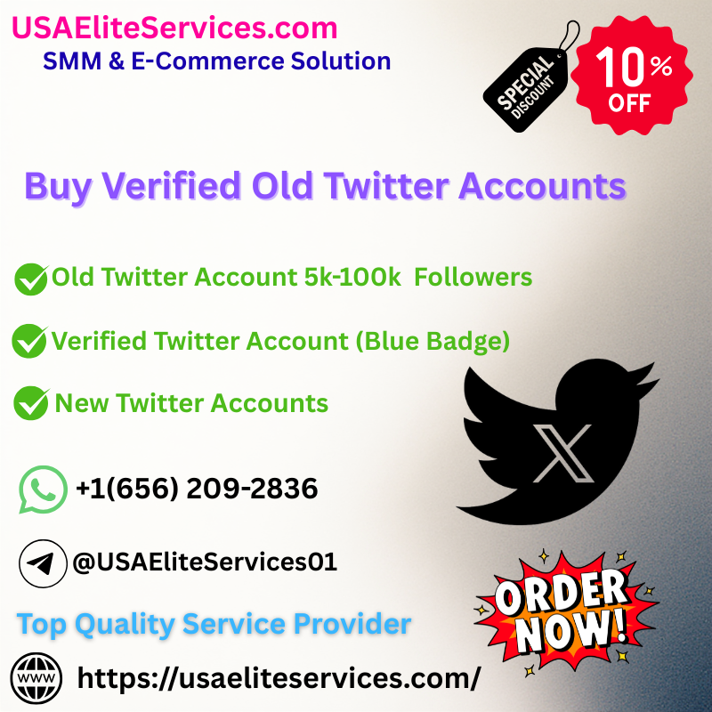 Buy Old Twitter Accounts